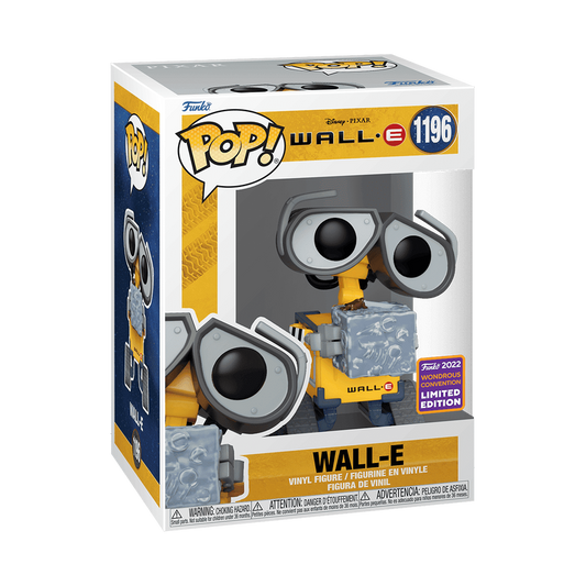 WALL-E Funko Pop! #1196 Wondrous Con Exclusive stock photo in-box from Disney Pixar