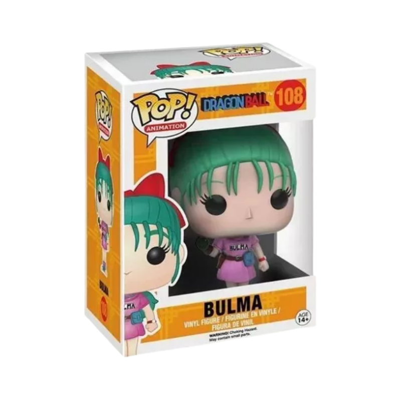 Bulma Funko Pop! #108 2016 Release stock photo in-box from Dragon Ball