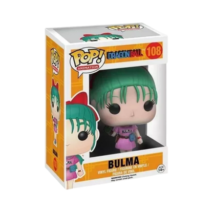 Bulma Funko Pop! #108 2016 Release stock photo in-box from Dragon Ball