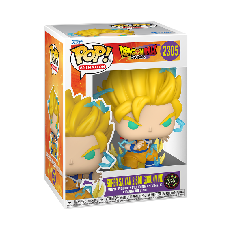 Super Saiyan Son Goku Mini Chase Funko Pop! #2305 stock photo in-box Dragon Ball Daima