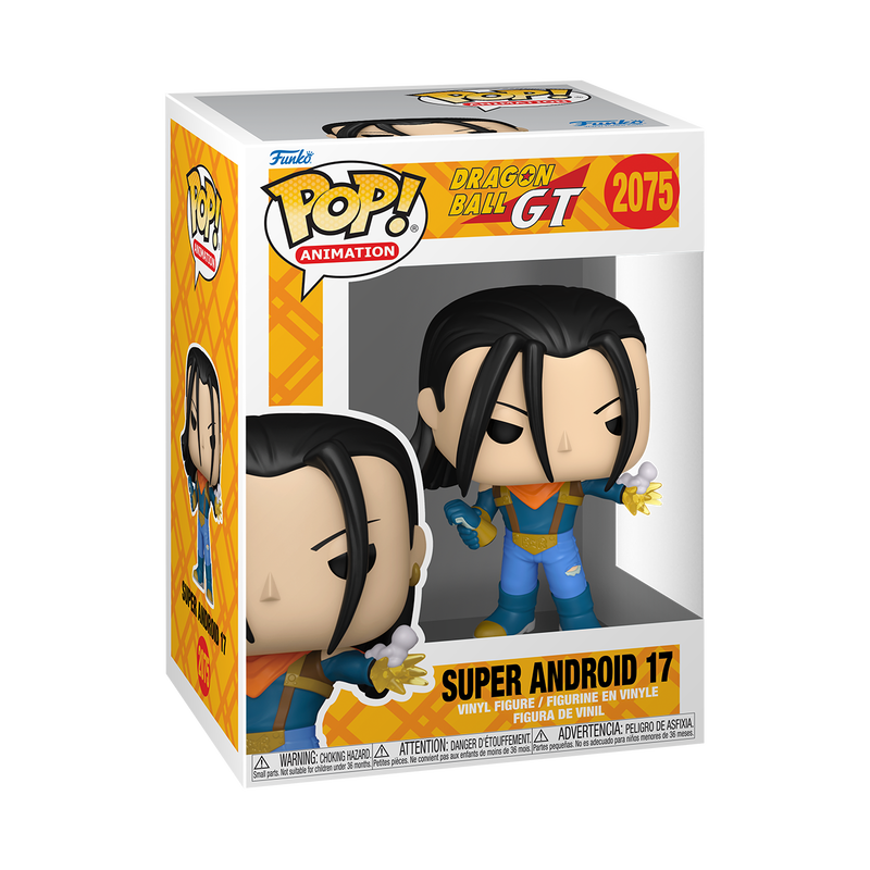 Dragon Ball GT Super Android 17 Funko Pop Packaging