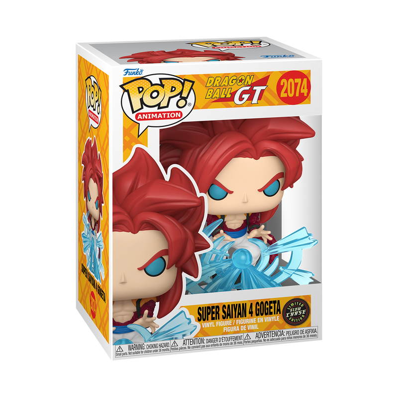 Dragon Ball GT Super Saiyan 4 Gogeta Glow Chase Funko Pop Packaging