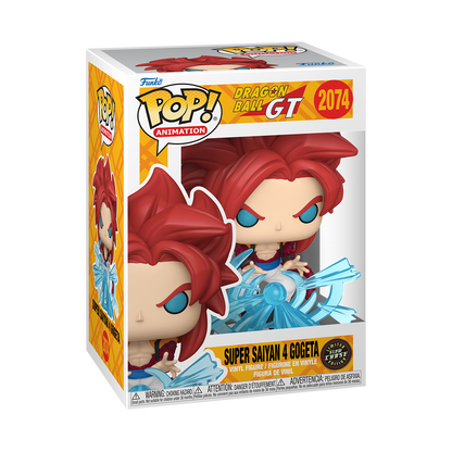 Dragon Ball GT Super Saiyan 4 Gogeta Glow Chase Funko Pop Packaging