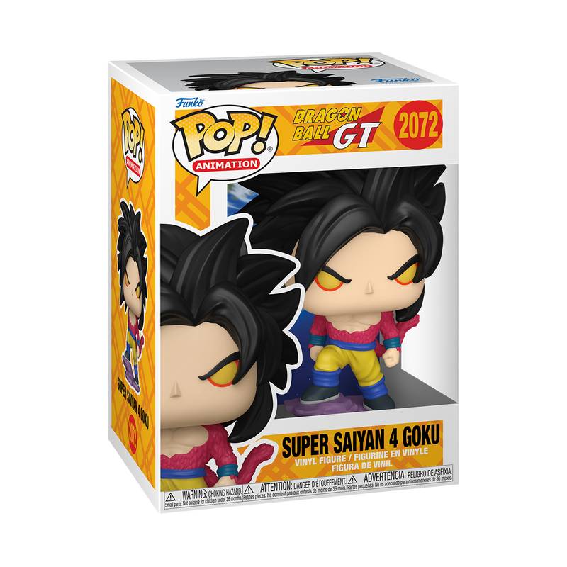 Dragon Ball GT Super Saiyan 4 Goku Funko Pop Packaging
