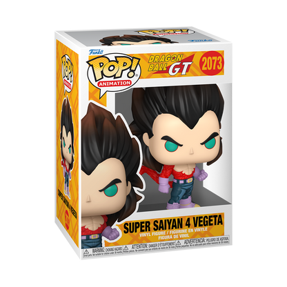 Dragon Ball GT Super Saiyan 4 Vegeta Funko Pop Packaging