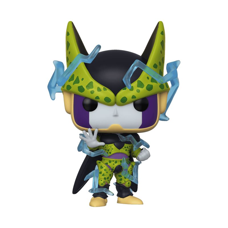 Perfect Cell Funko Pop! #759 2020 Spring Convention Exclusive Glow stock photo out-of-box from Dragon Ball Z