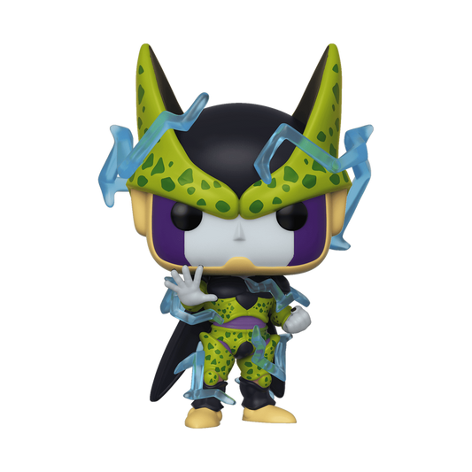 Perfect Cell Funko Pop! #759 2020 Spring Convention Exclusive Glow stock photo out-of-box from Dragon Ball Z