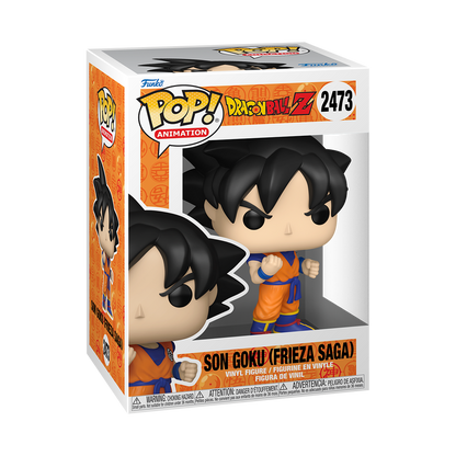 Son Goku (Frieza Saga) Funko Pop! #2473 stock photo in-box from Dragon Ball Z