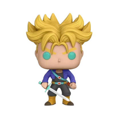 Super Saiyan Trunks Funko Pop! #155 2016 New York Comic Con Exclusive stock photo out-of-box from Dragon Ball Z