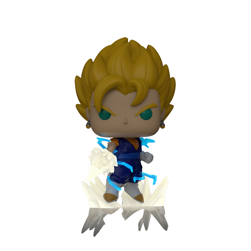 Super Saiyan Vegito Funko Pop! #2218 Exclusive Glow Chase glow-in-the-dark stock photo out-of-box from Dragon Ball Z