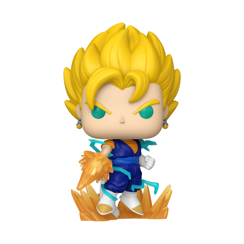 Super Saiyan Vegito Funko Pop! #2218 Exclusive Glow Chase stock photo out-of-box from Dragon Ball Z