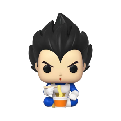 Vegeta Eating Noodles Funko Pop! #758 2020 Spring Convention Exclusive stock photo out-of-box from Dragon Ball Z