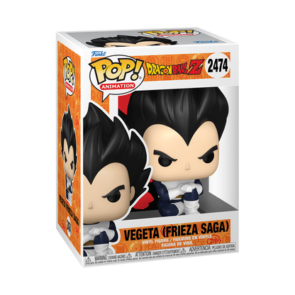 Vegeta (Frieza Saga) Funko Pop! #2474 stock photo in-box from Dragon Ball Z