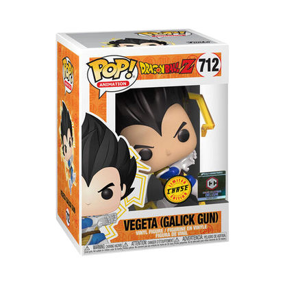 Vegeta Galick Gun Funko Pop! #712 Chase Chalice Collectibles Exclusive stock photo in-box from Dragon Ball Z