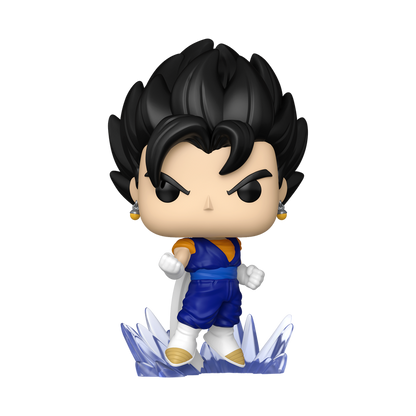 Vegito Funko Pop! #2218 Powering Up Chalice Collectibles Exclusive Pre-Release Sticker stock photo out-of-box Dragon Ball Z
