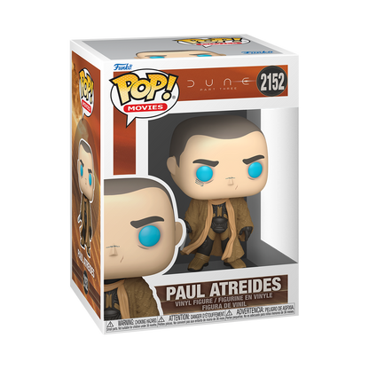Paul Atreides Funko Pop! #2152 stock photo in-box from Dune Part Three