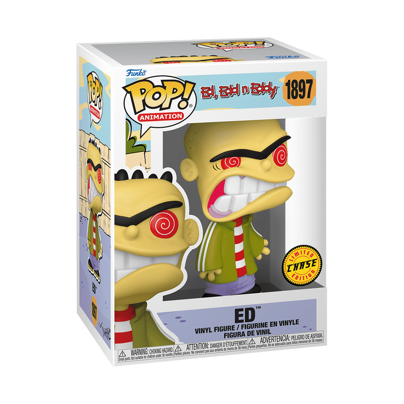 Ed Chase Funko Pop Packaging 