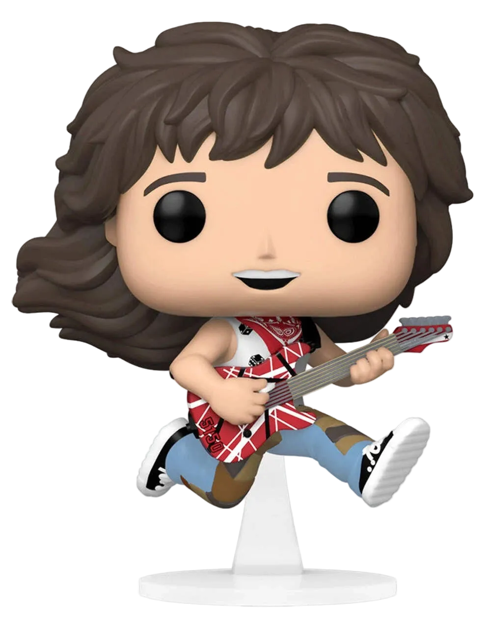 Eddie Van Halen Funko Pop! #258 stock photo out-of-box Eddie Van Halen