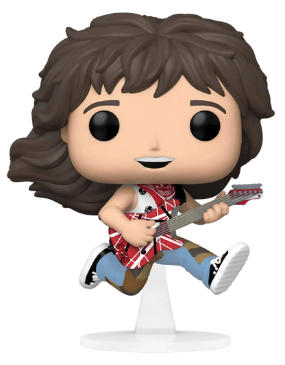Eddie Van Halen Funko Pop! #258 stock photo out-of-box Eddie Van Halen