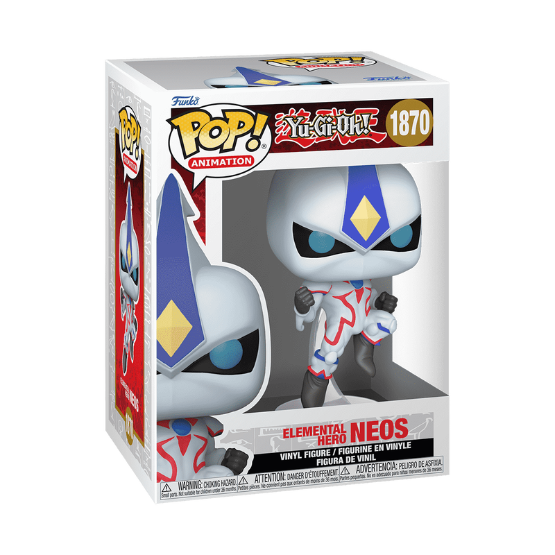 Elemental Hero Neos Yu-Gi-Oh! Funko Pop Packaging