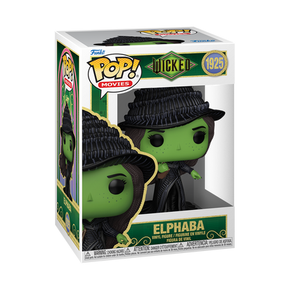 Funko Pop! Wicked For Good Elphaba #1925 Funko Pop box packaging front view
