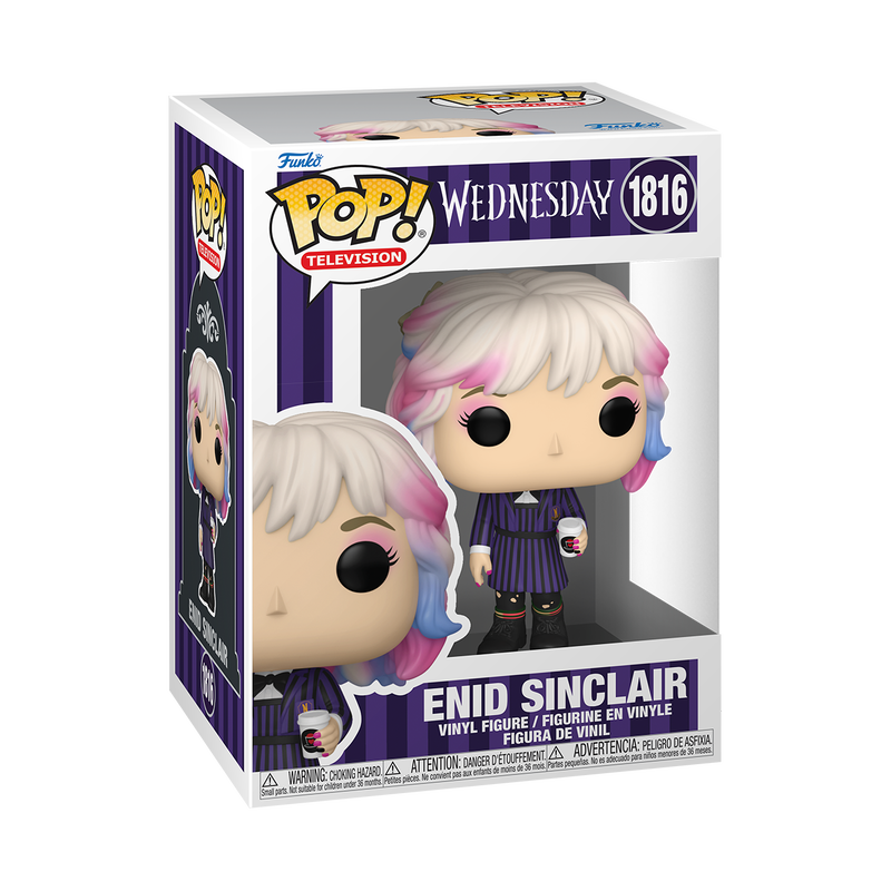 Funko Pop! Wednesday Enid Sinclair #1816 Funko Pop box packaging front view