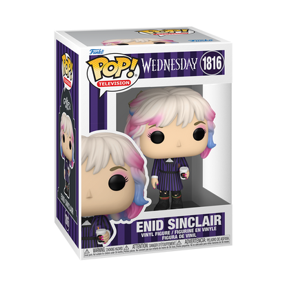 Funko Pop! Wednesday Enid Sinclair #1816 Funko Pop box packaging front view