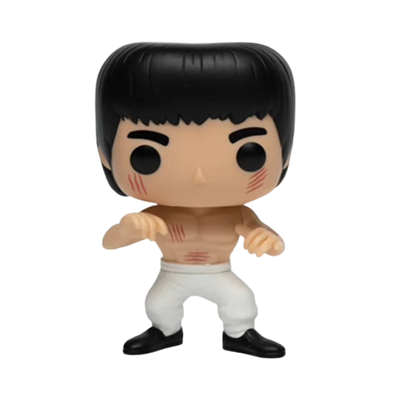 Bruce Lee White Pants Funko Pop! #218 BAIT Exclusive stock photo out-of-box from Enter the Dragon