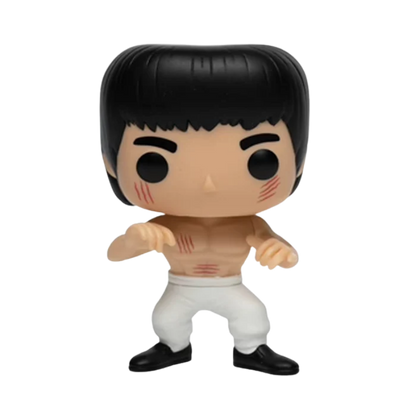 Bruce Lee White Pants Funko Pop! #218 BAIT Exclusive stock photo out-of-box from Enter the Dragon