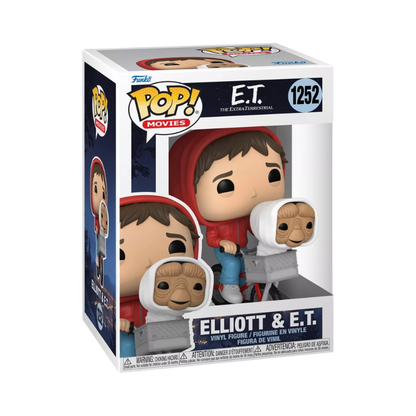 Elliott & E.T. Funko Pop! #1252 stock photo in-box from E.T.
