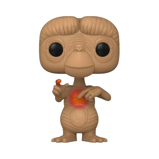 E.T. with Glowing Heart Funko Pop! #1258 Target Exclusive Glows In The Dark stock photo out-of-box from E.T.
