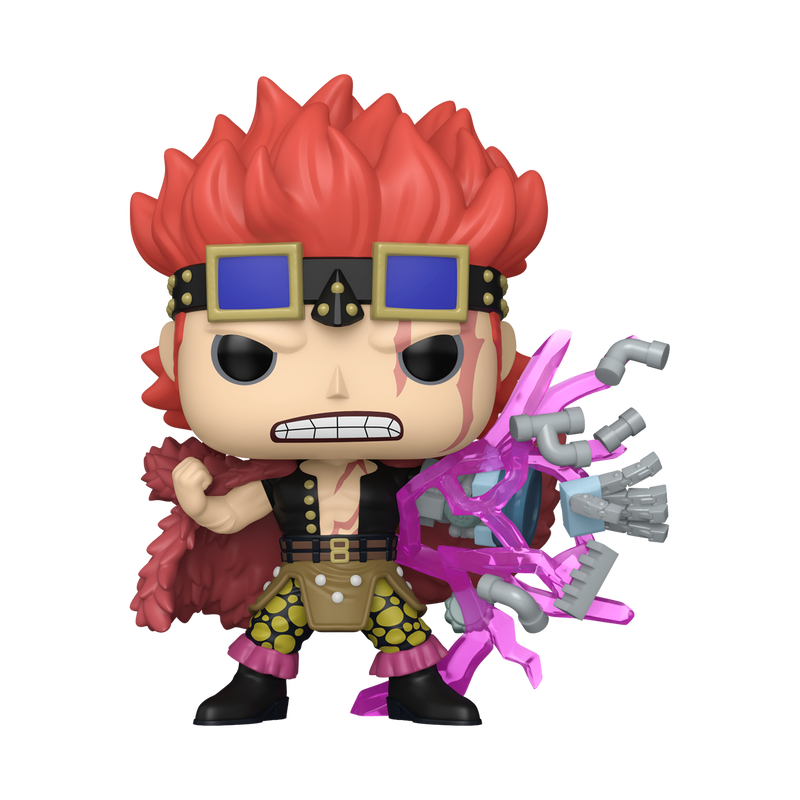 Eustass Kid Awakening One Piece Funko Pop Figure Holding Jiki Jiki no Mi