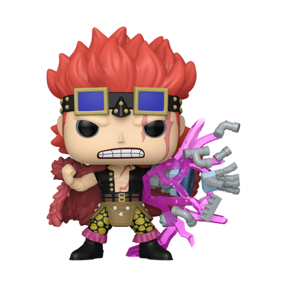 Eustass Kid Awakening One Piece Funko Pop Figure Holding Jiki Jiki no Mi