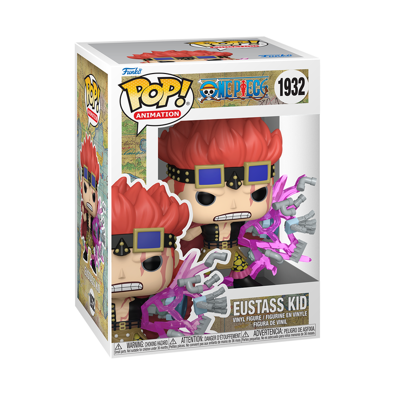 Eustass Kid Awakening One Piece Funko Pop Packaging