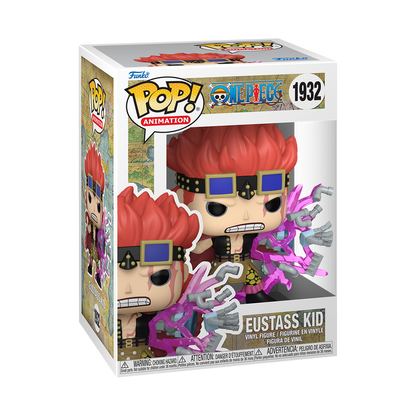 Eustass Kid Awakening One Piece Funko Pop Packaging