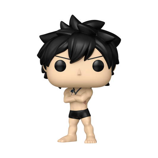 Gray Funko Pop! #2287 Chase stock photo out-of-box from Fairy Tail 100 Years Quest