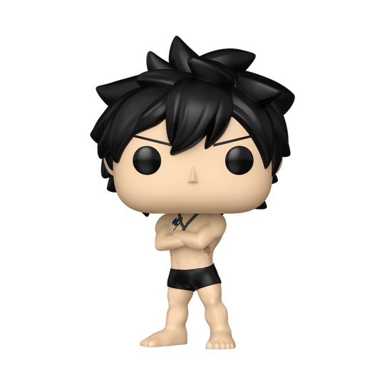 Gray Funko Pop! #2287 Chase stock photo out-of-box from Fairy Tail 100 Years Quest
