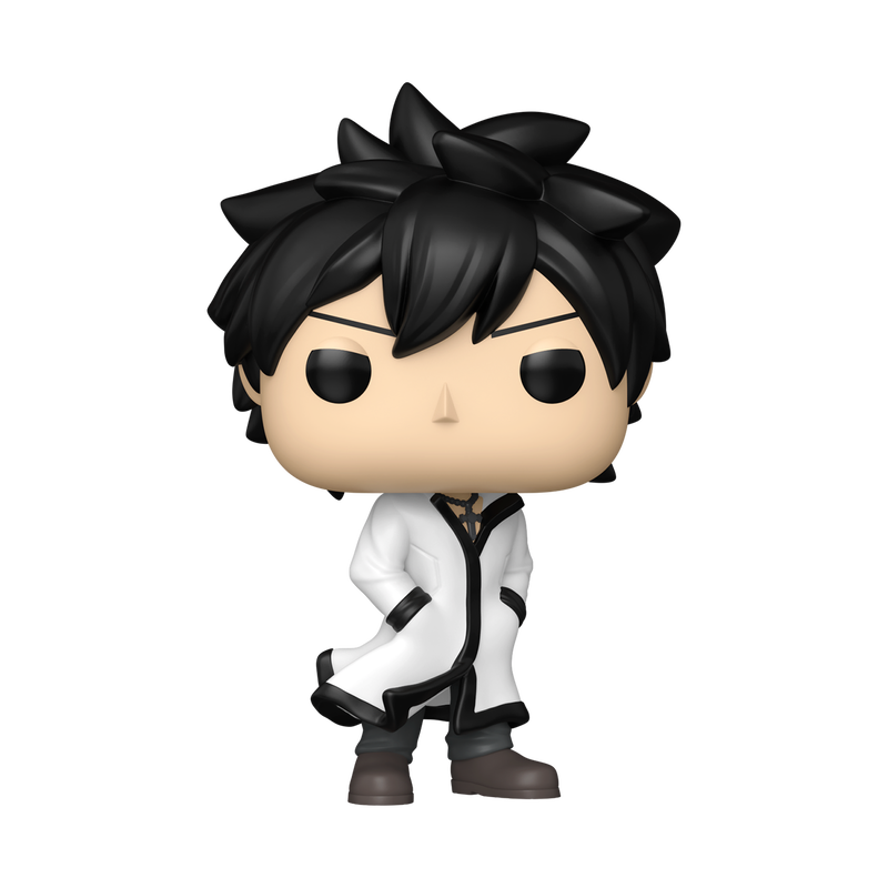 Gray Funko Pop! #2287 stock photo out-of-box from Fairy Tail 100 Years Quest