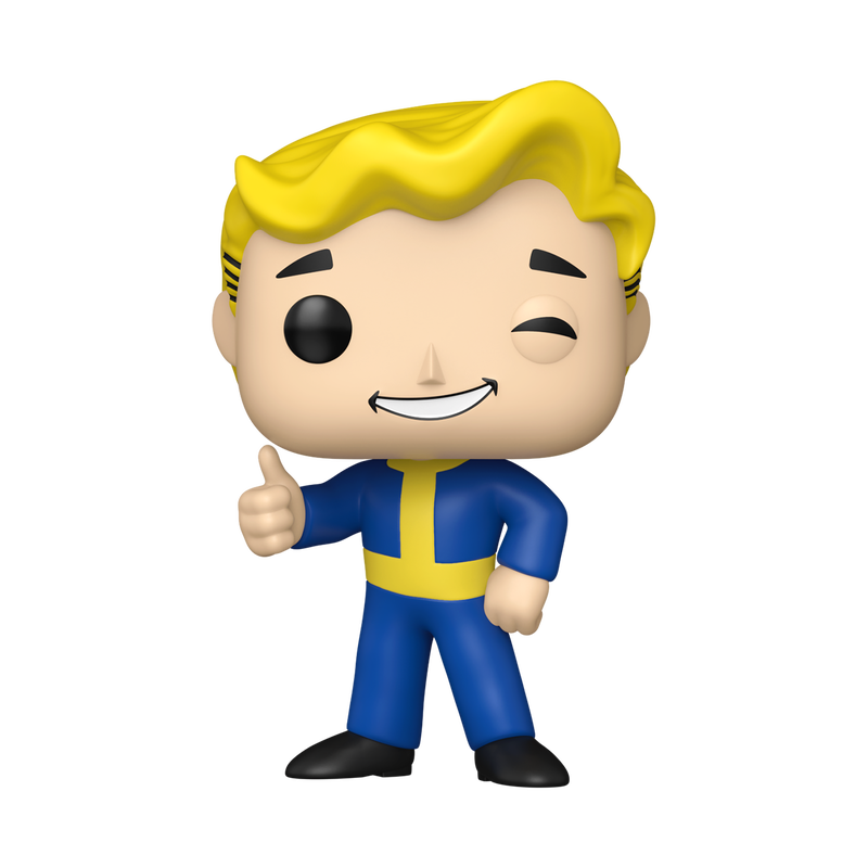 Vault Boy Funko Pop! #1316 stock photo out-of-box from the Fallout game series