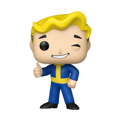 Vault Boy Funko Pop! #1316 stock photo out-of-box from the Fallout game series