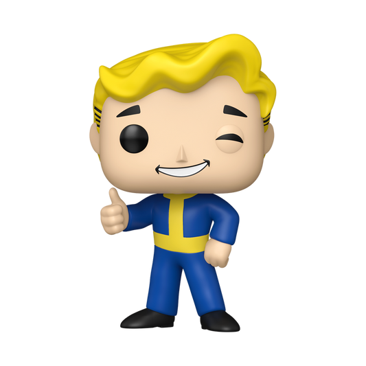 Vault Boy Funko Pop! #1316 stock photo out-of-box from the Fallout game series