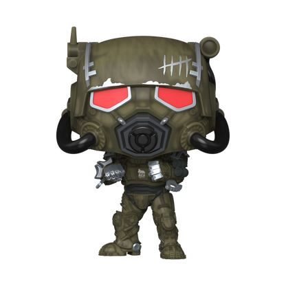 NCR Power Armor Funko Pop! #1920 Limited Edition stock photo out-of-box from Fallout