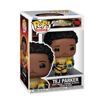 Tej Parker Funko Pop! #1996 stock photo in-box Fast & Furious