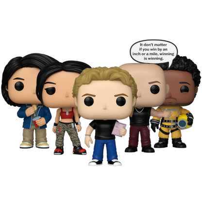 Brian O'Conner, Dom Toretto, Letty Ortiz, Han Lue and Tej Parker Funko Pop! #1992 #1993 #1994 #1995 #1996 stock photo out-of-box from The Fast & The Furious