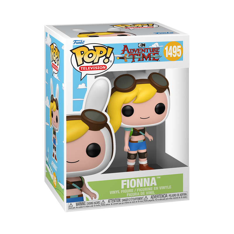 Funko Pop! Adventure Time Fionna #1495 Funko Pop box packaging front view