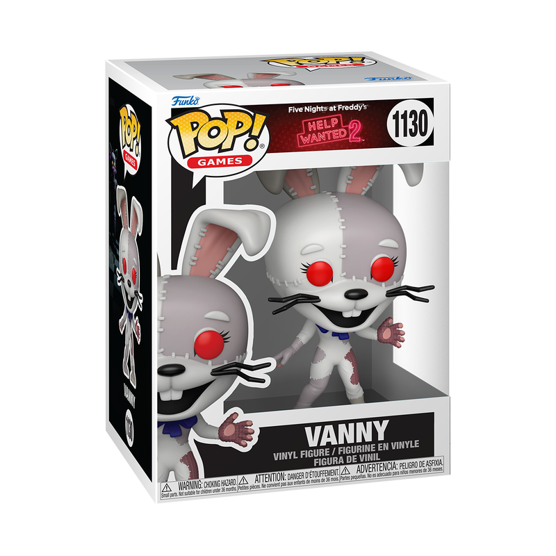 Vanny (Help Wanted 2) Funko Pop! #1130 in box packaging from Five Nights at Freddy’s