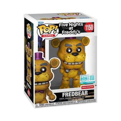 Fredbear Funko Pop! #1150 Entertainment Earth Exclusive stock photo in-box Five Nights at Freddys