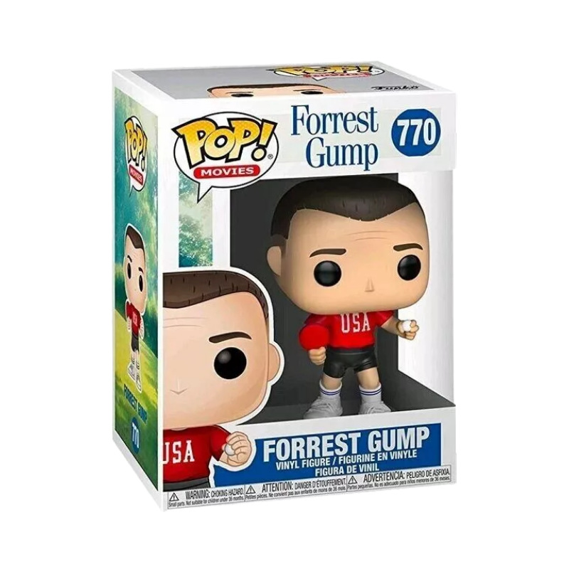Forrest Gump Ping Pong Funko Pop! #770 stock photo in-box from Forrest Gump