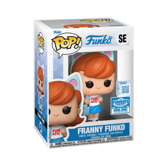 Funko Pop! Funko Franny Funko SE Funko Fundays 2025 online limited edition figure shown inside original retail packaging