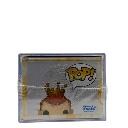 Freddy Funko as Donatello Metallic SE Funko Pop! Royalty Limited Edition 4600 Pcs Funko Fundays 2026 Quest for the Grail top view in-box